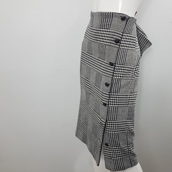Ralph Lauren Perfect Checkerboard Stretchy Skirt L - Picture 3 of 4
